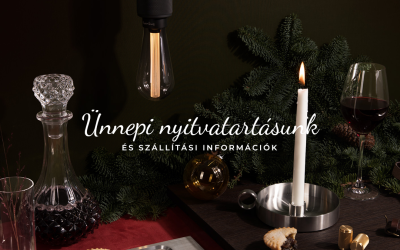 ünnepi nyitvatartás és szállítási információk