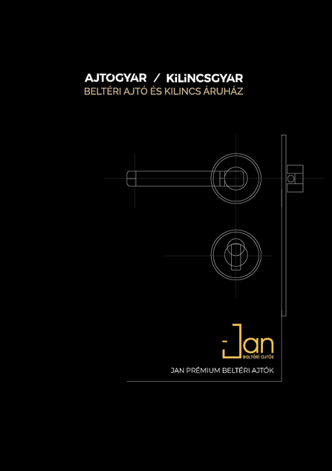 JAN prémium beltéri ajtó katalógus